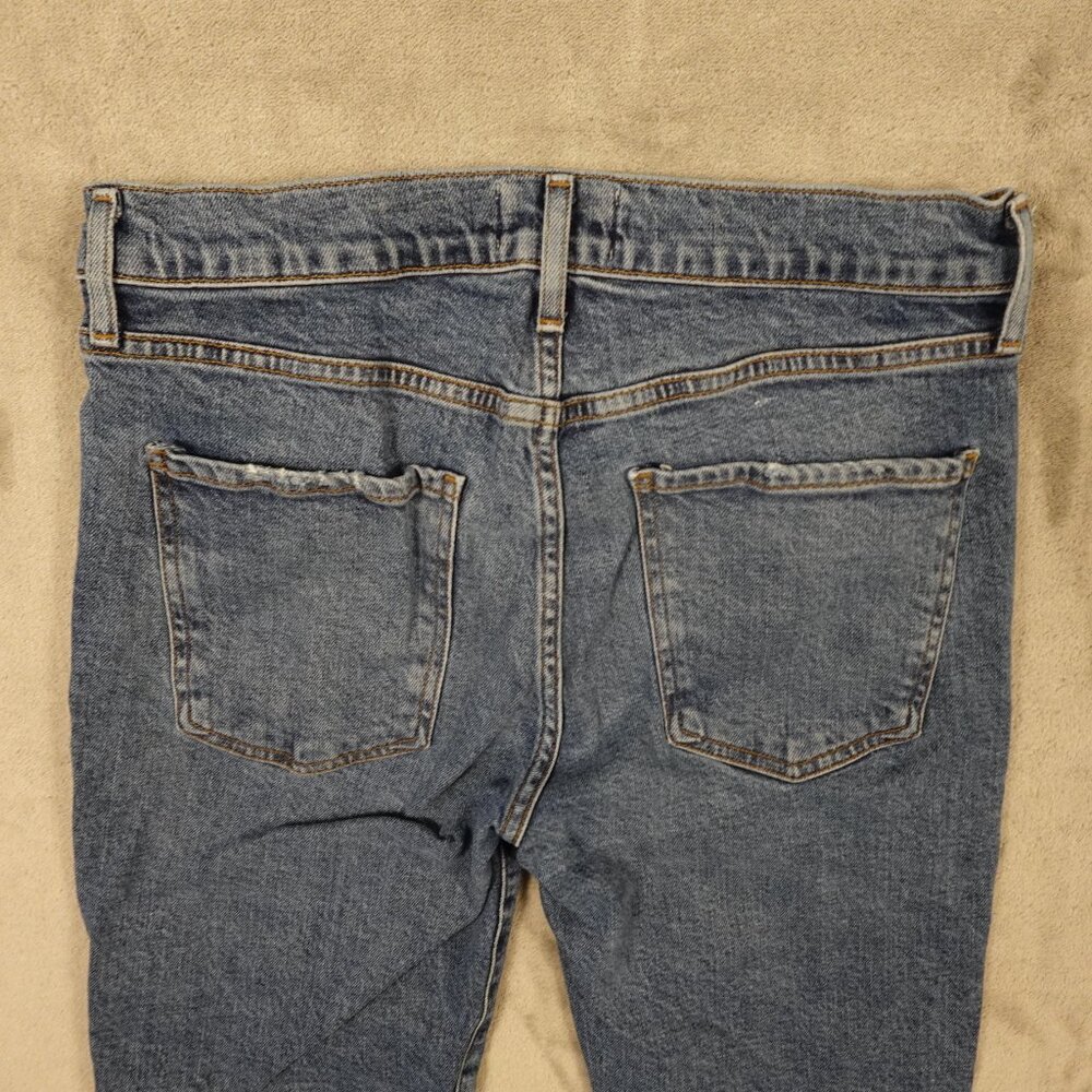 Agolde Jeans‎ Toni Slim High Rise Ankle Women's 28 distressed hems Stratosphere - Picture 10 of 12
